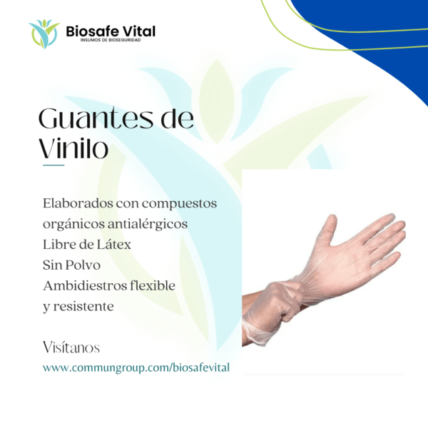 Biosafe Vital Guantes vinilo