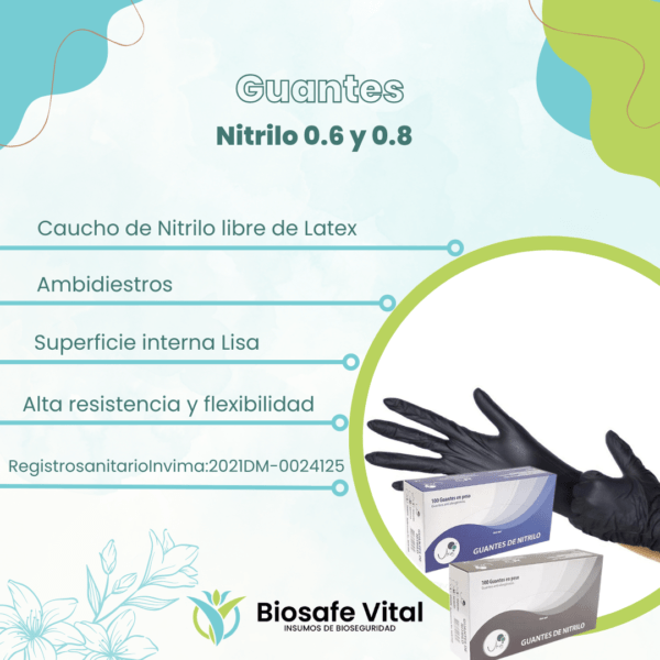 Biosafe Vital Guantes Nitrilo